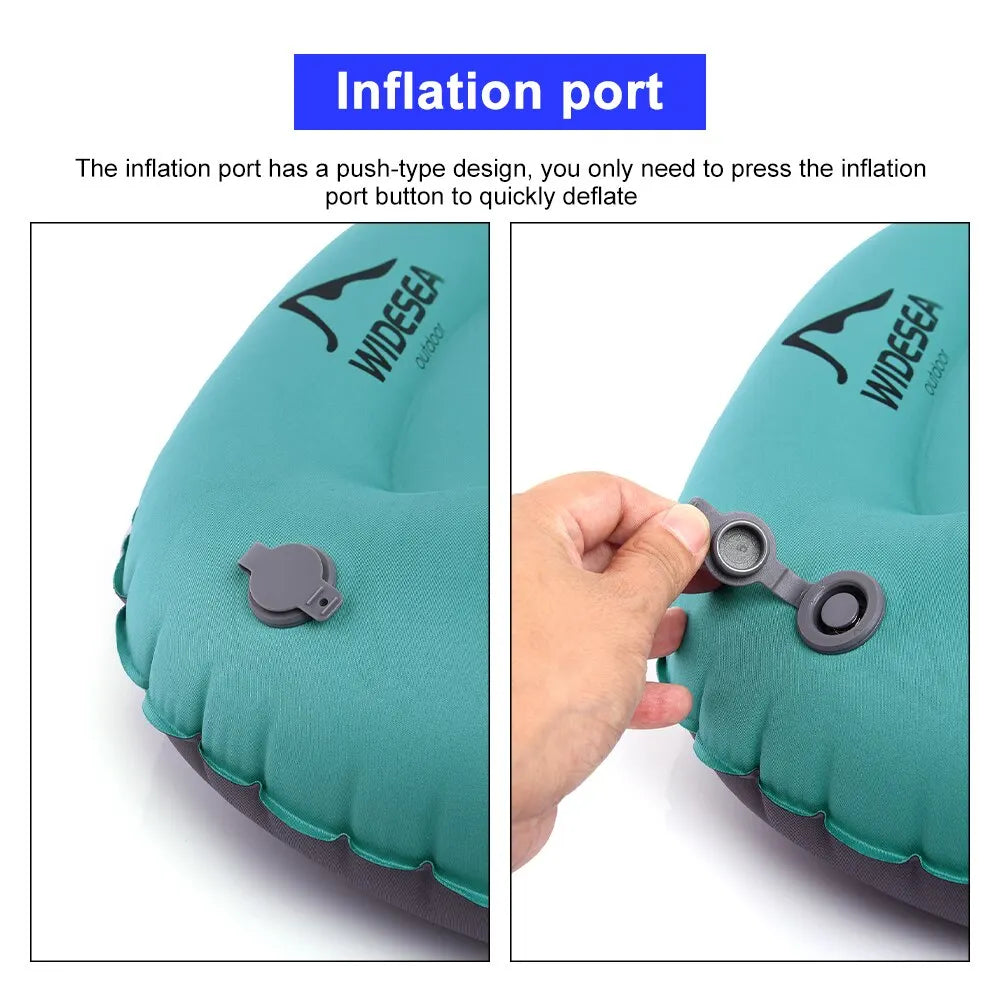 Portable Inflatable Camping Pillow