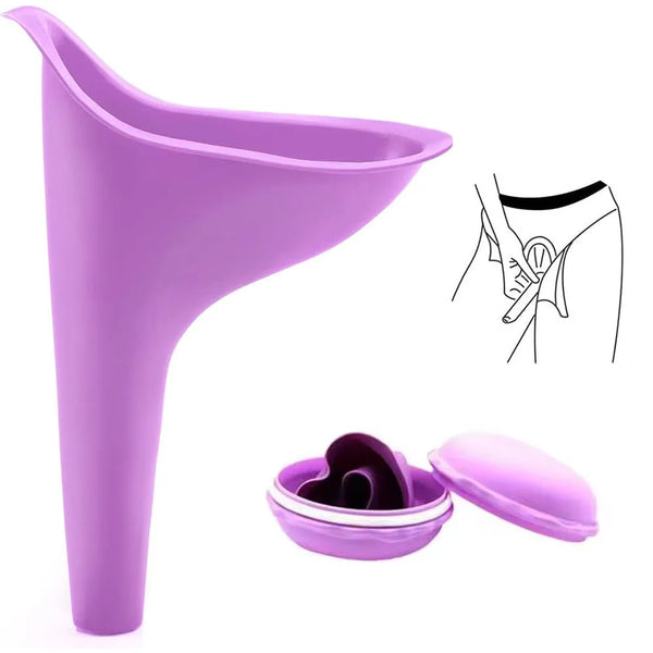 Female Urinal – Portable Pee Funnel for Women with Carry Case