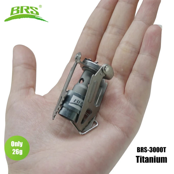 BRS Mini Titanium Camping Stove