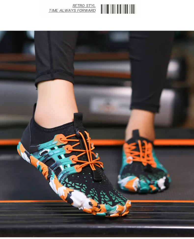 Five-Finger Aqua Shoes – Men & Women’s Water Sports & Hiking Shoes