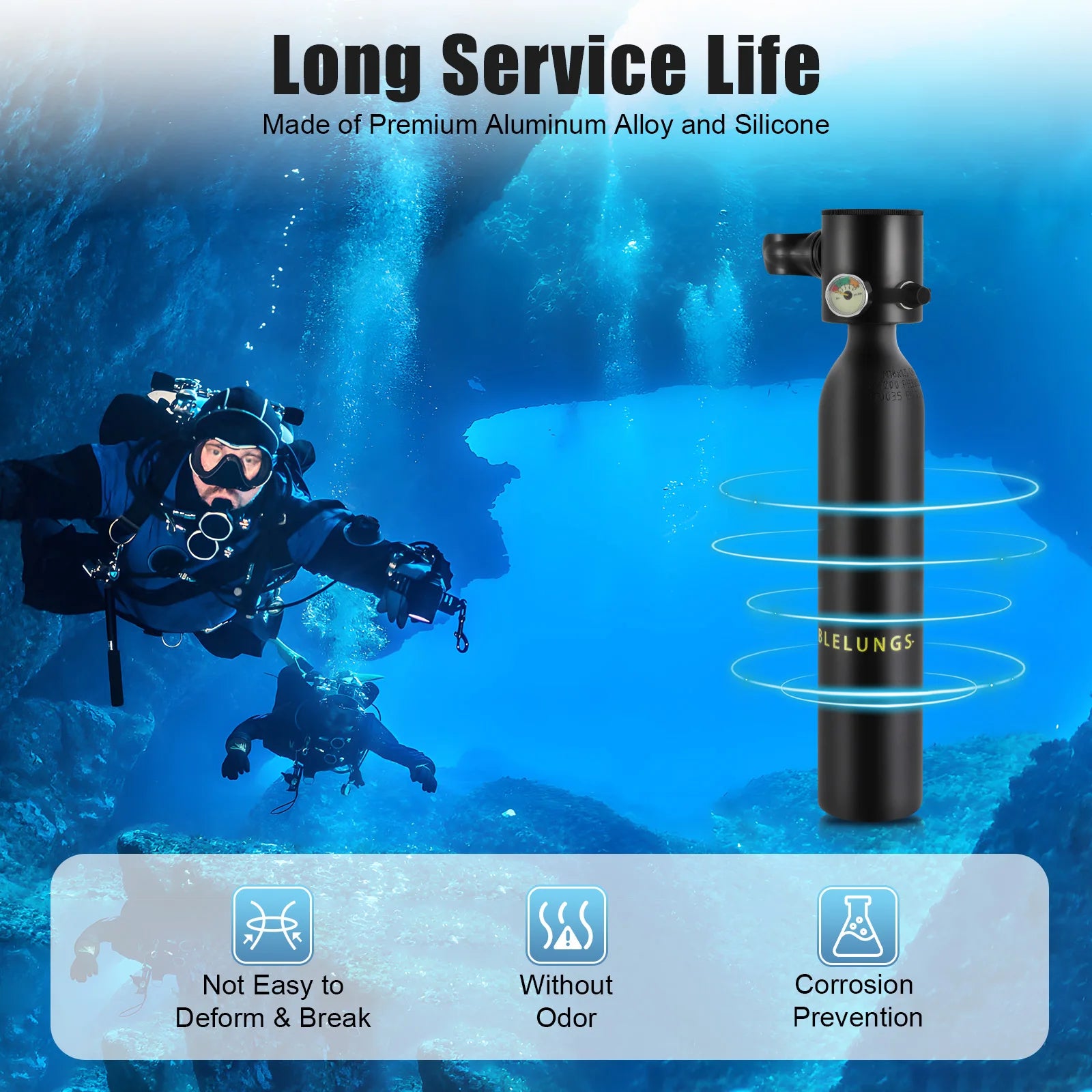 0.5L Mini Scuba Diving Tank