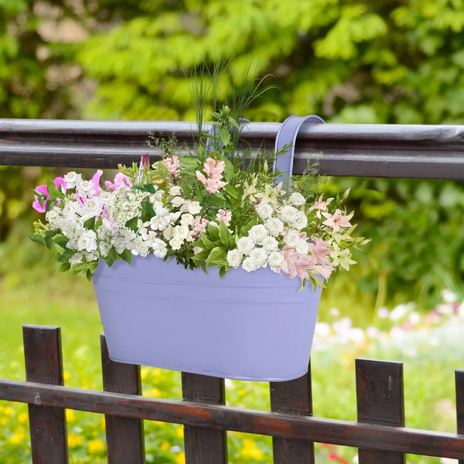 Metal Hanging Flower Pot