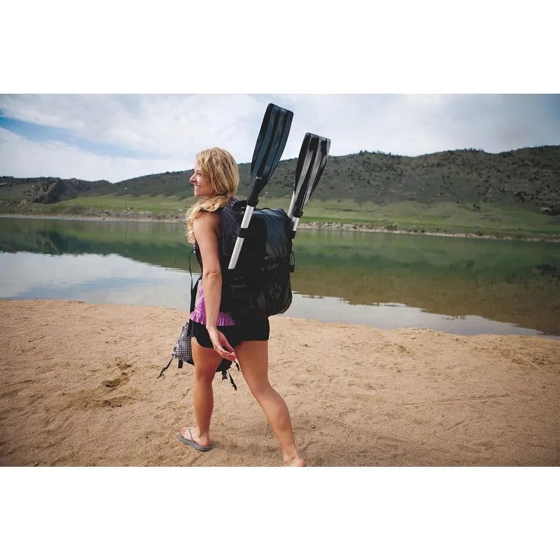 Sevylor QuickPak K1 Inflatable Kayak – 1-Person Backpack Kayak