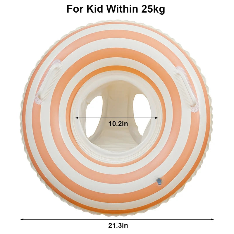 Rooxin Inflatable Pool Float – Swim Ring for Kids & Adults