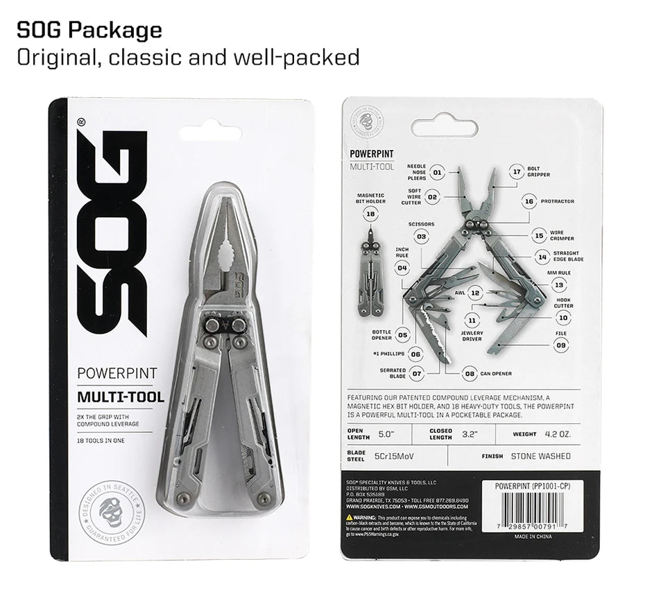SOG 18-in-1 Tactical Multi-Tool