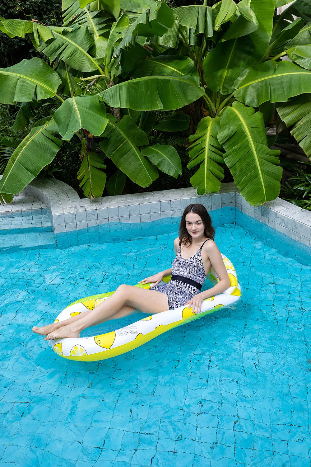 Rooxin Inflatable Water Hammock – Pool Float Bed & Beach Lounger Chair