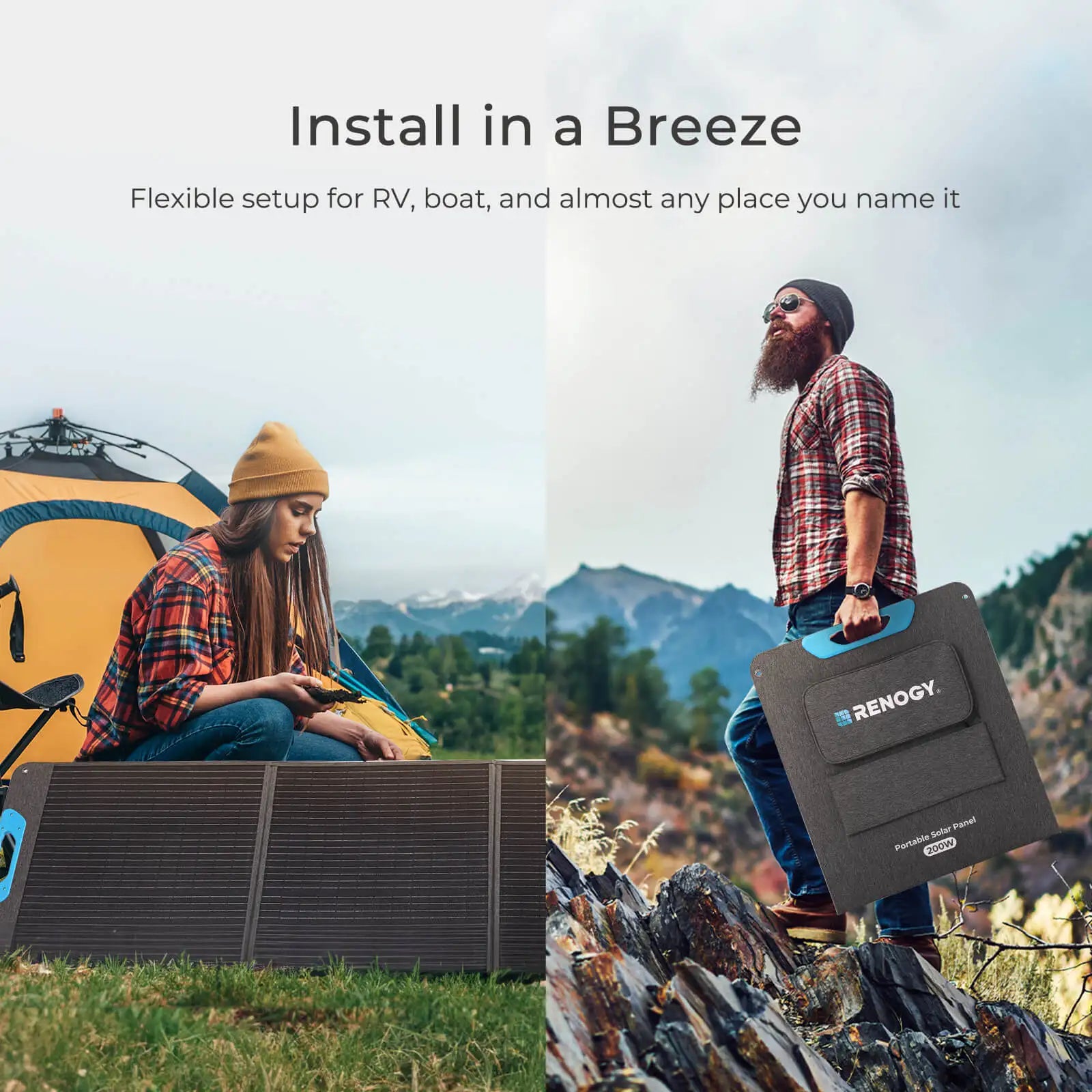 Renogy 200W Foldable Solar Panel