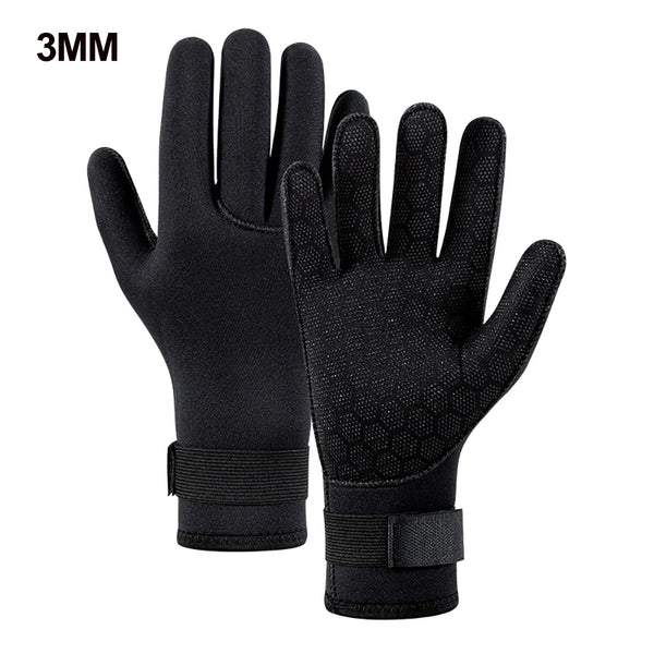 3mm Neoprene Diving Gloves – Thermal Cut-Resistant Water Sports Gloves