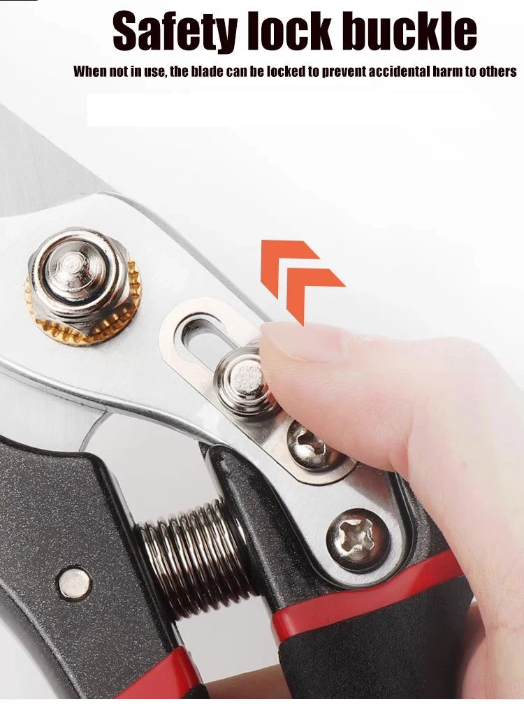 SK5 Steel Garden Hand Pruner – Orchard Tree Trimming Shears