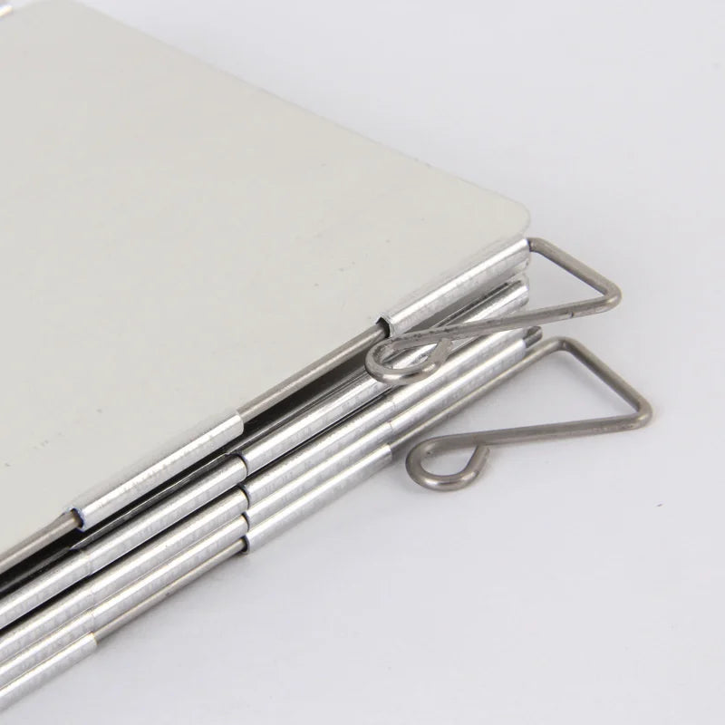 Camping Stove Windshield – Outdoor Aluminum Folding Wind Screen (8–16 Plates)