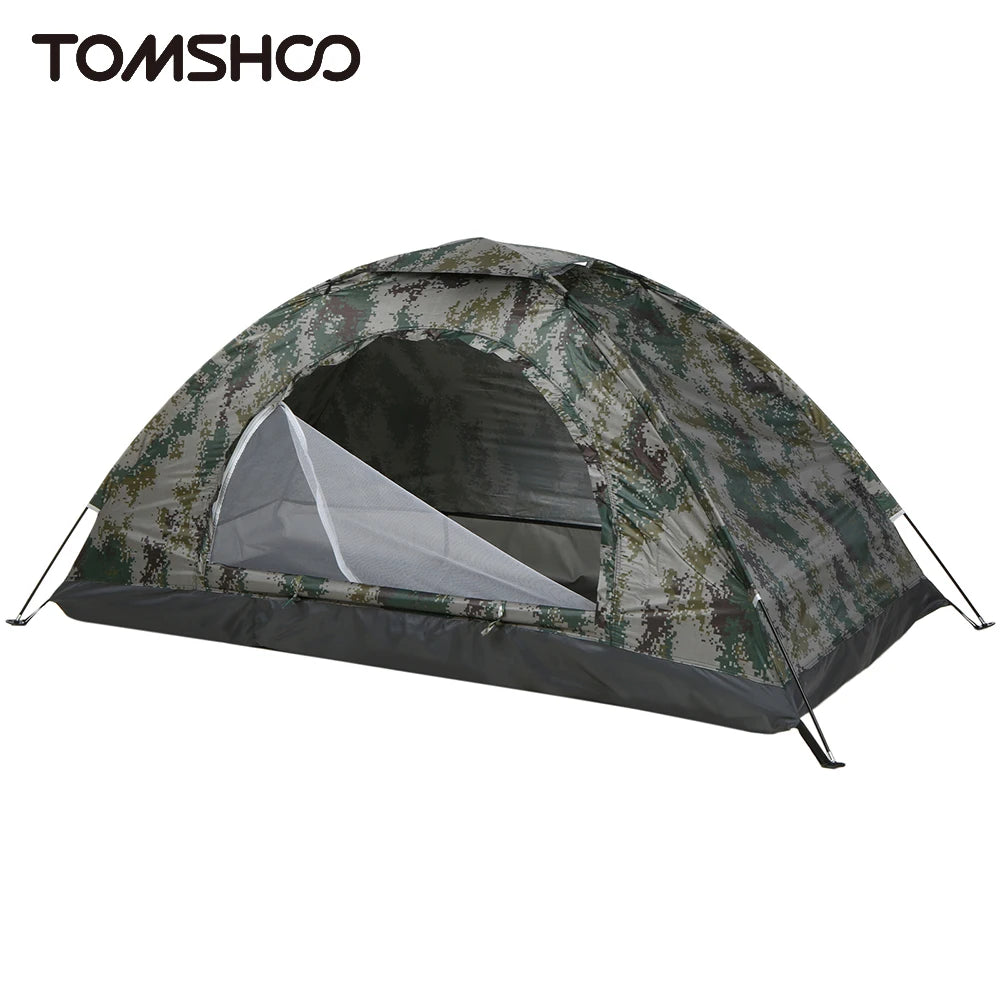 Tomshoo Ultralight Camping Tent – 1-2 Person Portable Hiking Shelter with UV Protection