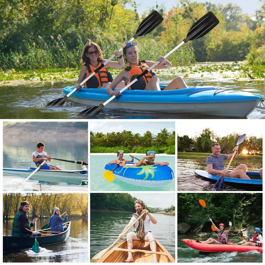 2-Pack Aluminum Kayak Paddles