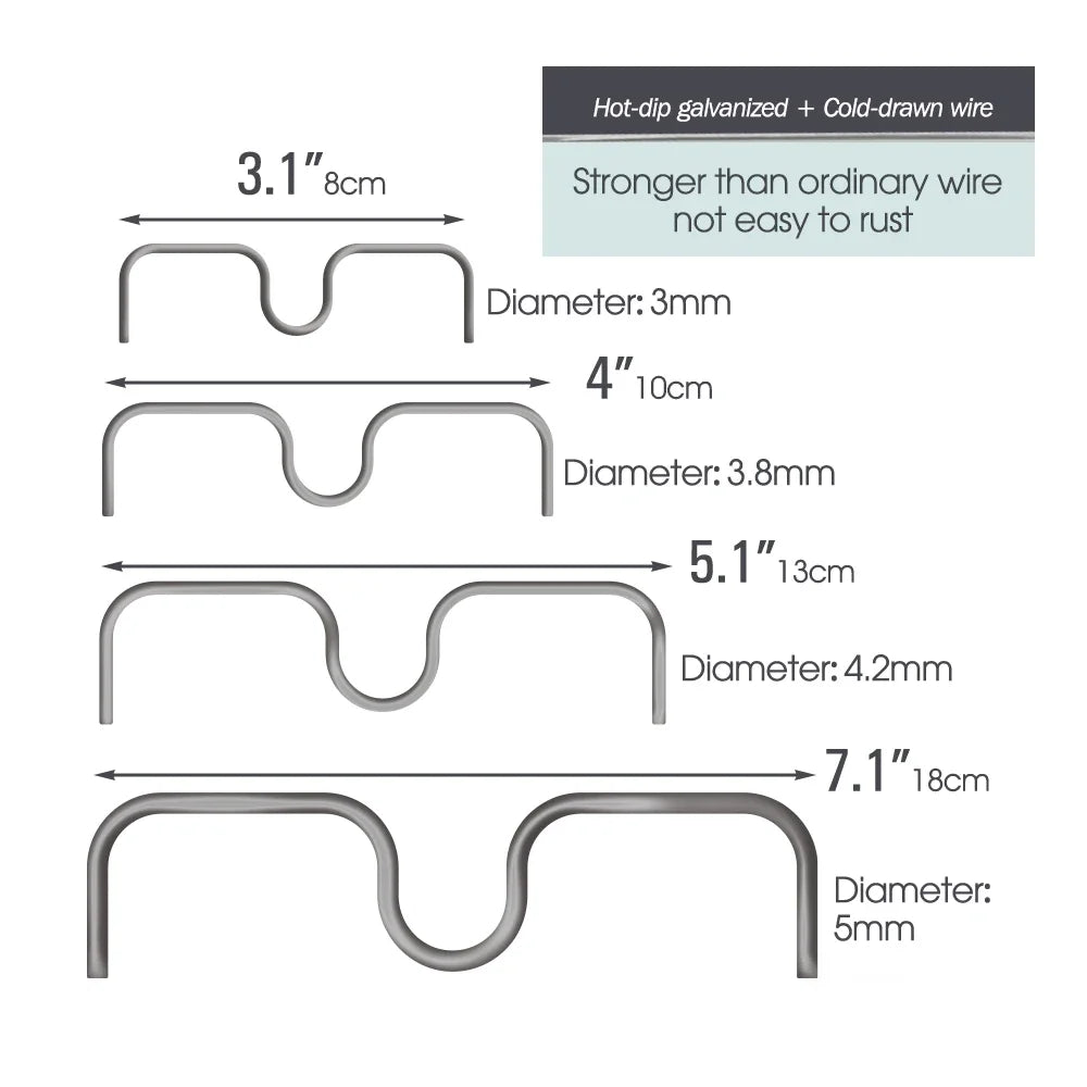 30/50PCS Reusable Branch Limb Spreaders – Fruit Tree & Vine Support (4 Sizes)