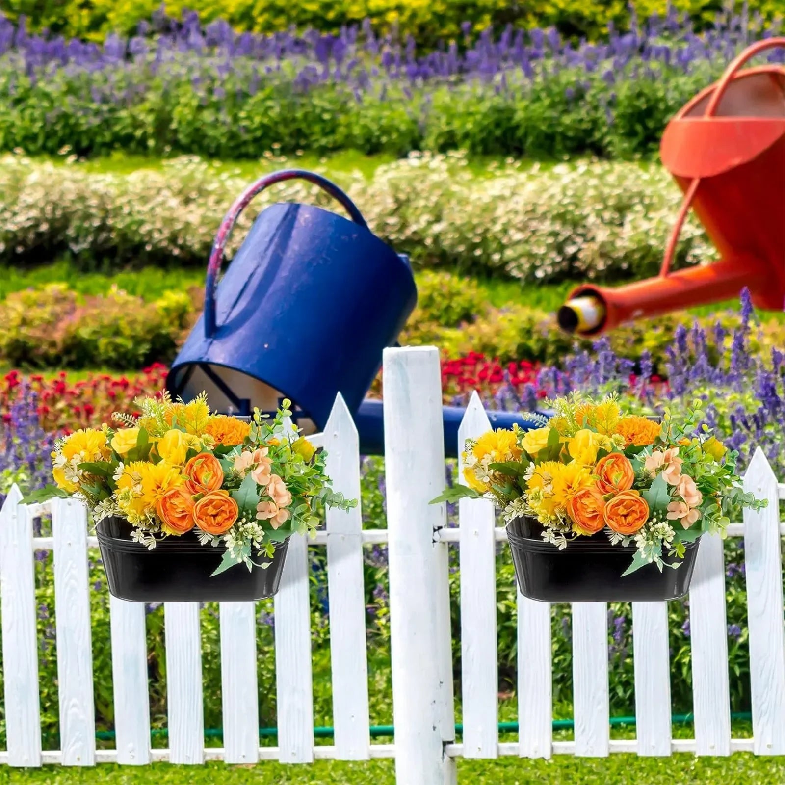 Metal Hanging Flower Pot