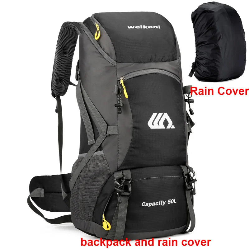 50L Waterproof Hiking Backpack