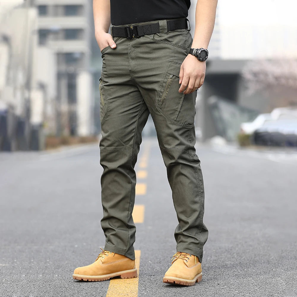IX9 Tactical Pants – Men’s Multi-Pocket Outdoor Assault Cargo Trousers