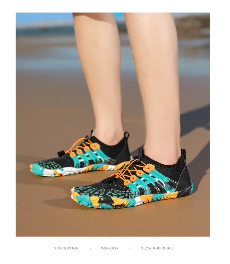 Five-Finger Aqua Shoes – Men & Women’s Water Sports & Hiking Shoes