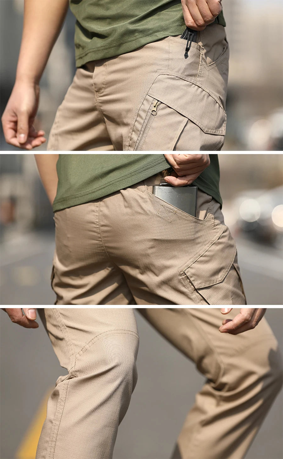 IX9 Tactical Pants – Men’s Multi-Pocket Outdoor Assault Cargo Trousers