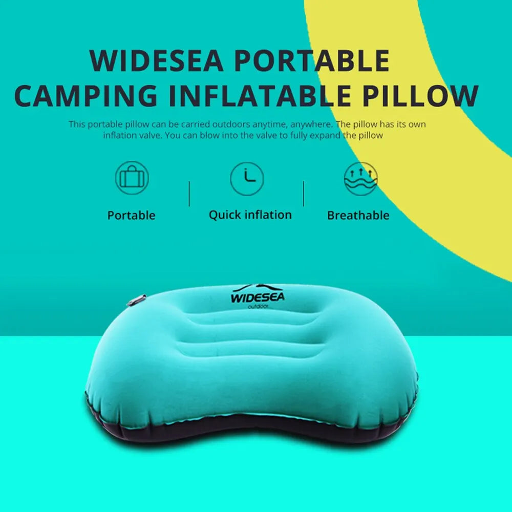 Portable Inflatable Camping Pillow