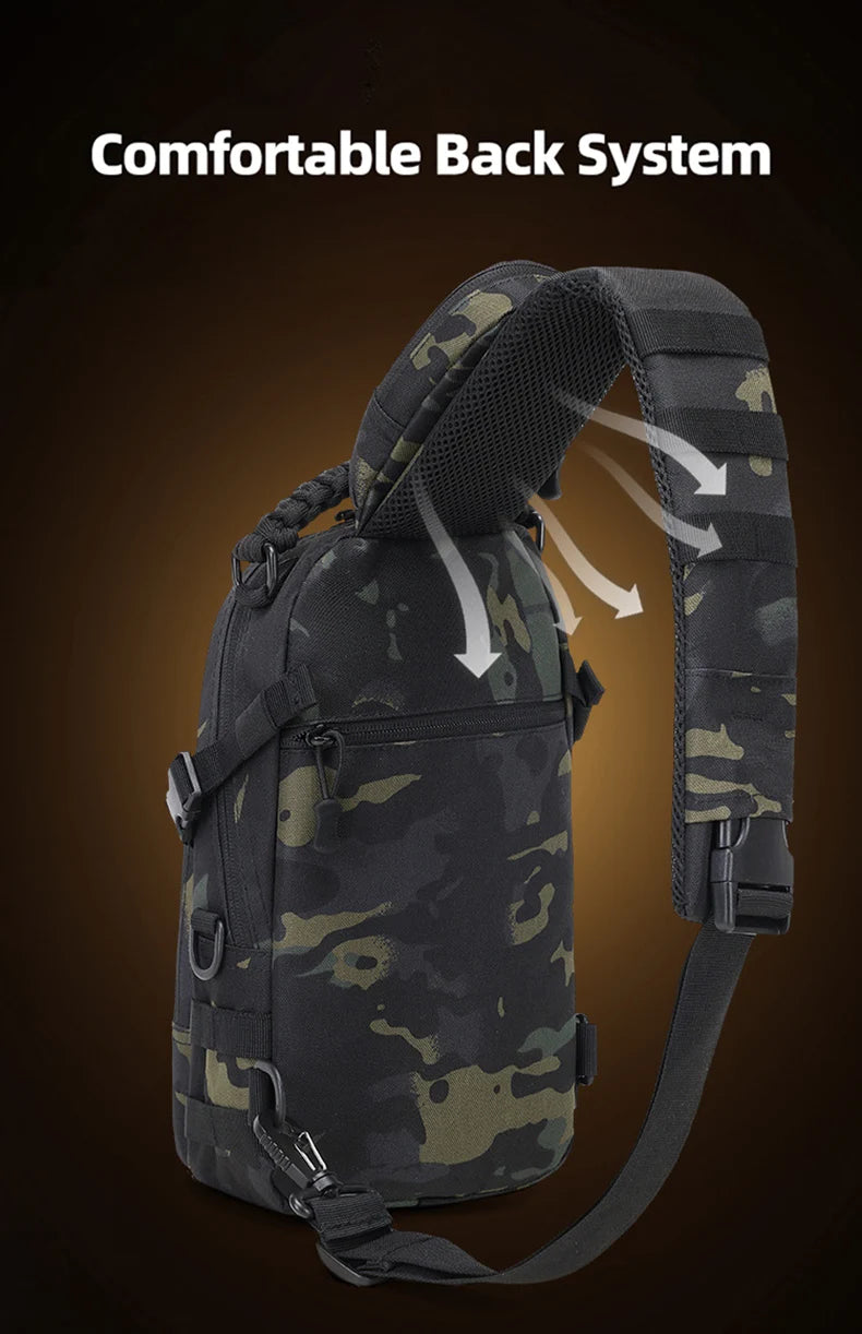 Men’s Tactical Chest Sling Bag