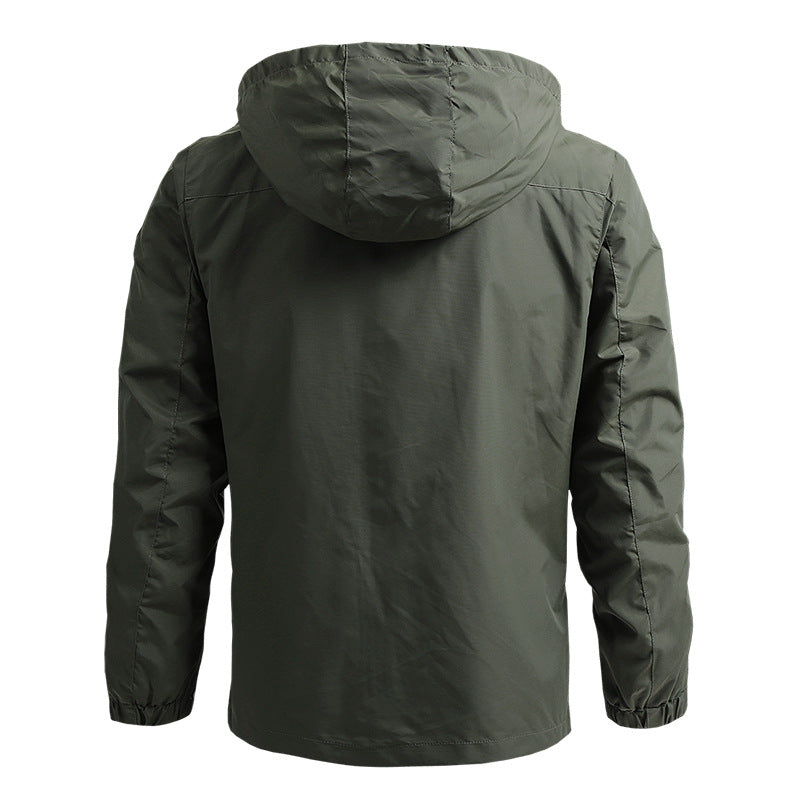 Men’s Tactical Waterproof Windbreaker