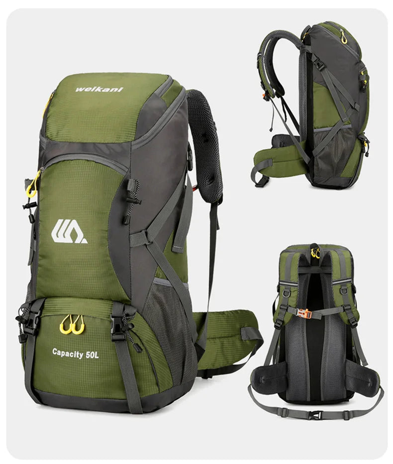 50L Waterproof Hiking Backpack