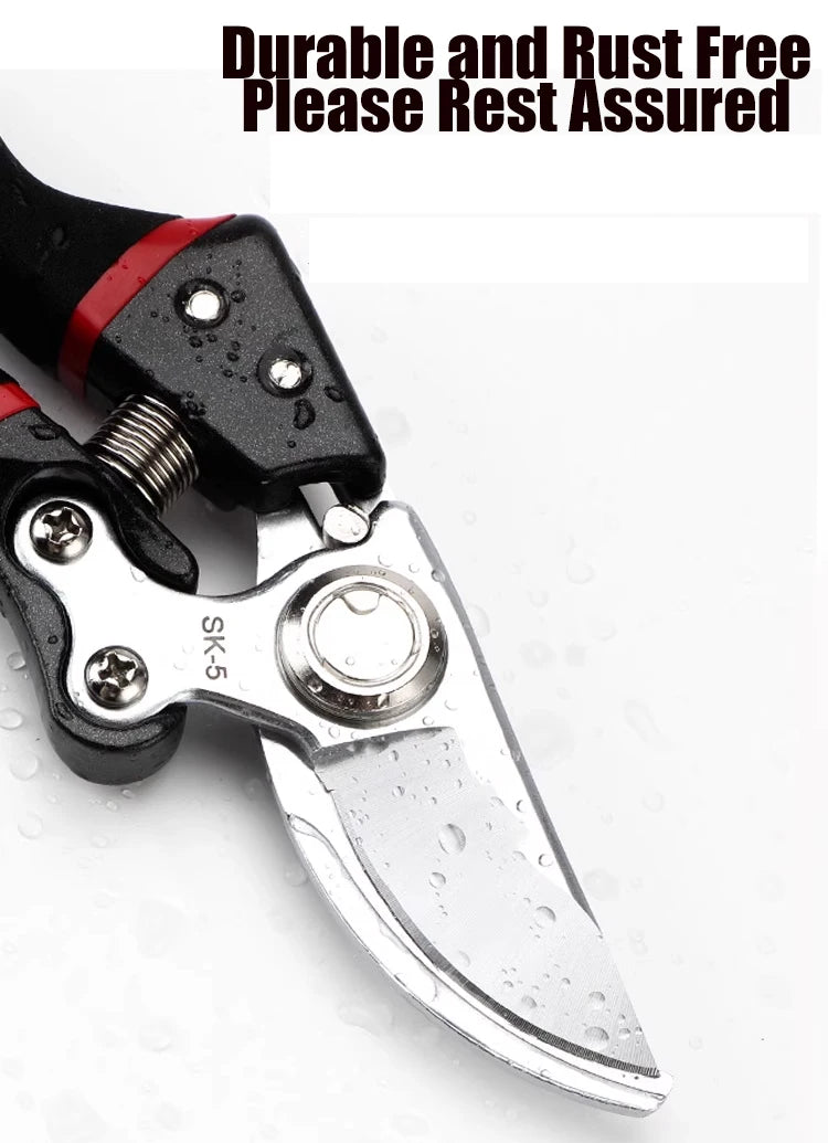 SK5 Steel Garden Hand Pruner – Orchard Tree Trimming Shears