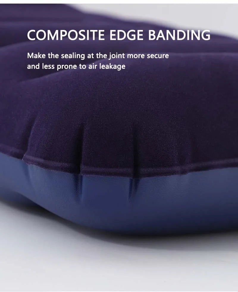 ARKA Inflatable Camping Pillow – Folding Air Cushion for Travel & Outdoor Use