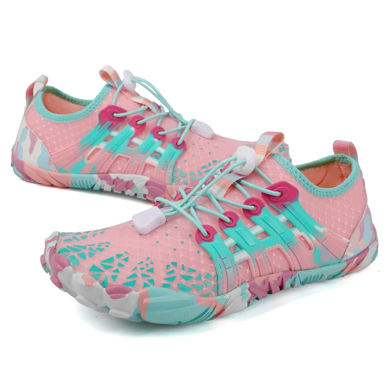 Five-Finger Aqua Shoes – Men & Women’s Water Sports & Hiking Shoes