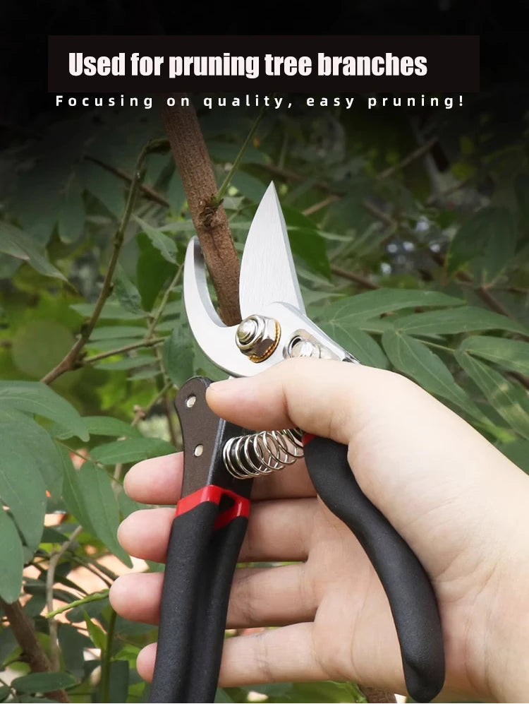 SK5 Steel Garden Hand Pruner – Orchard Tree Trimming Shears