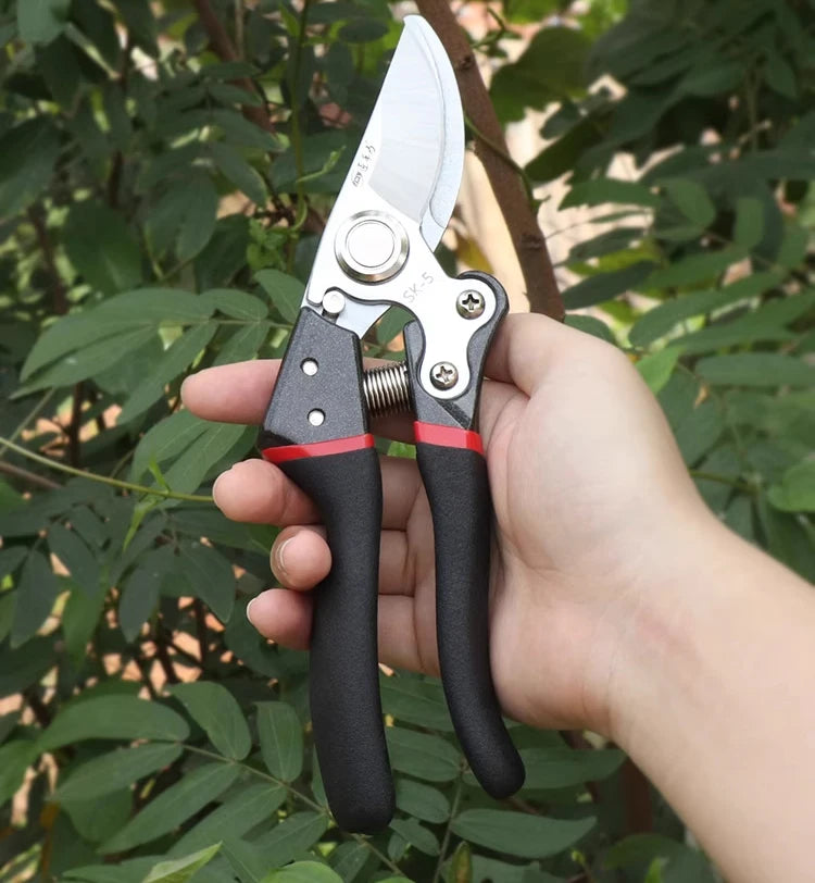 SK5 Steel Garden Hand Pruner – Orchard Tree Trimming Shears