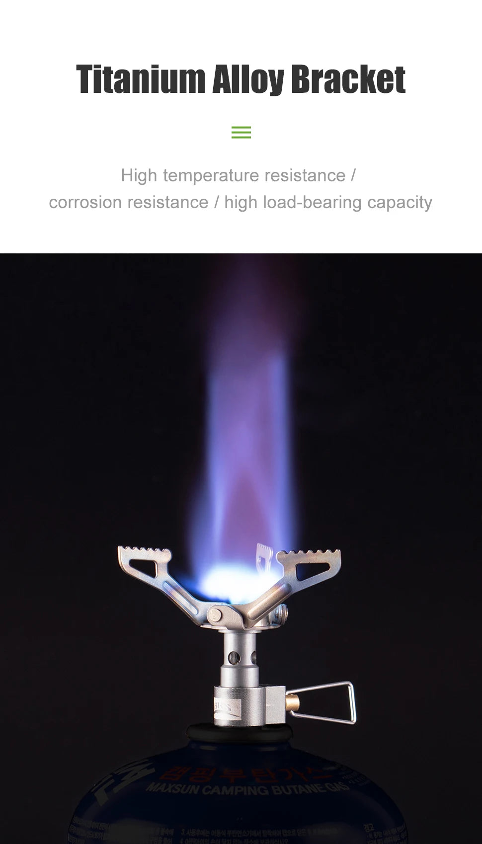 BRS Mini Titanium Camping Stove