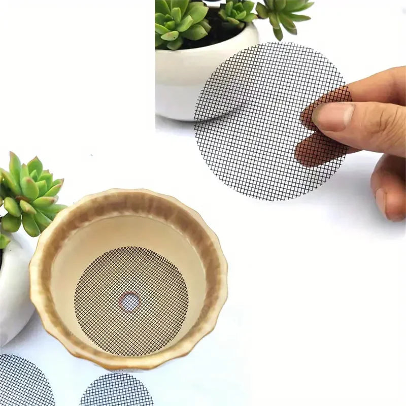50-Piece Plant Drainage Screens
