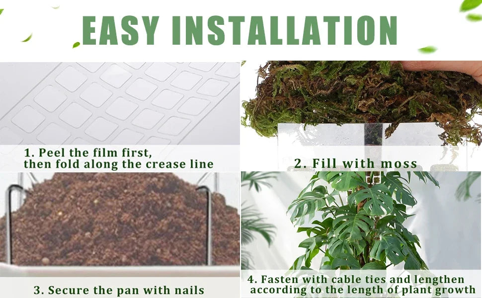 Indoor Moss Pole Plant Support