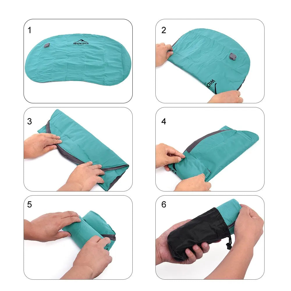 Portable Inflatable Camping Pillow