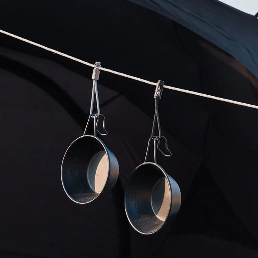 Aluminum Tent Rope Buckle