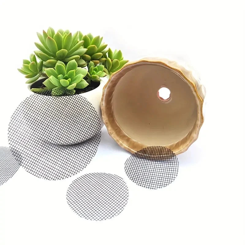 50-Piece Plant Drainage Screens