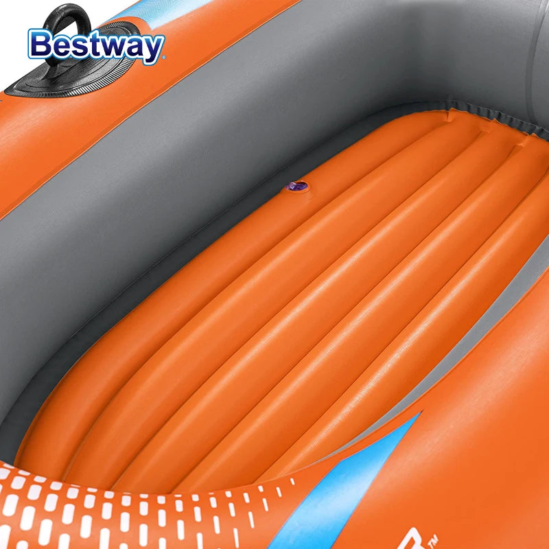 Bestway Inflatable Kayak – 1-3 Person Heavy Duty PVC Rafting Boat