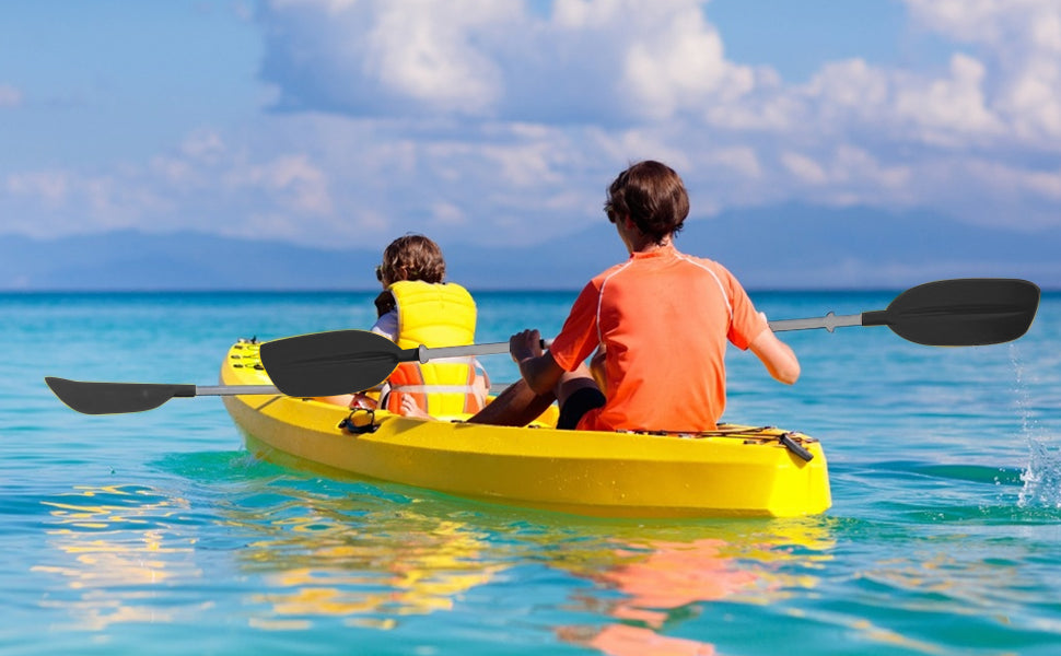 Adjustable Kayak Paddles – Heavy Duty Aluminum Alloy Oars (1 Pair)