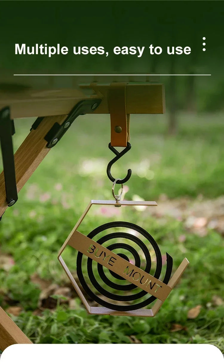 Outdoor Mosquito Coil Holder – Camping & Hiking Mosquito Coil Tray