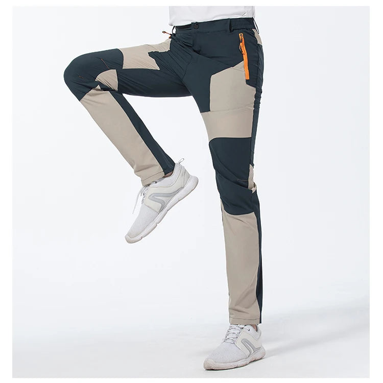 TRVLWEGO Men’s Hiking Pants – Quick Dry, UV-Proof Outdoor Camping Trousers