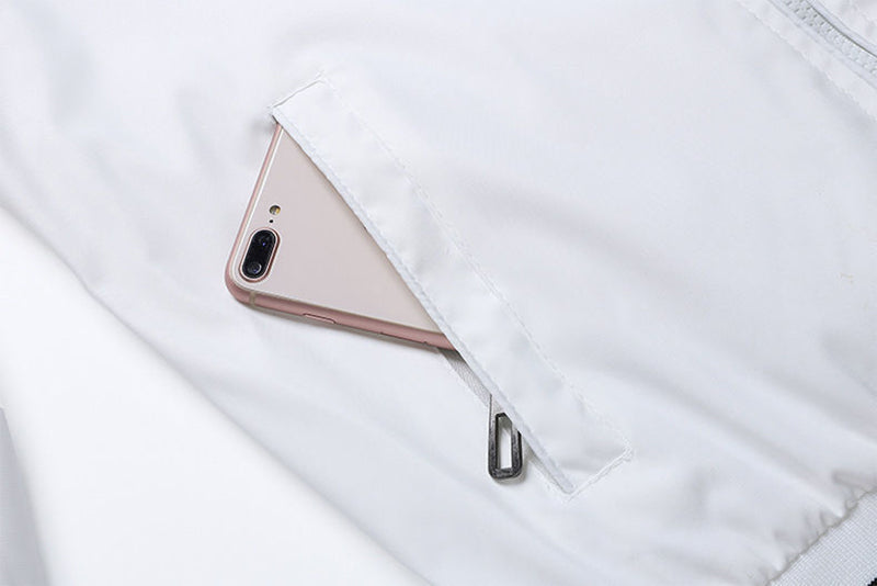 Men’s Stand Collar Casual Jacket – Waterproof Outdoor Sports Windbreaker