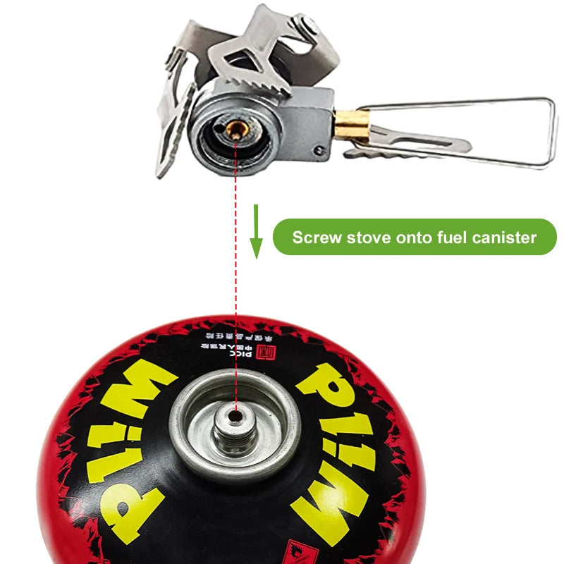 BRS Mini Titanium Camping Stove