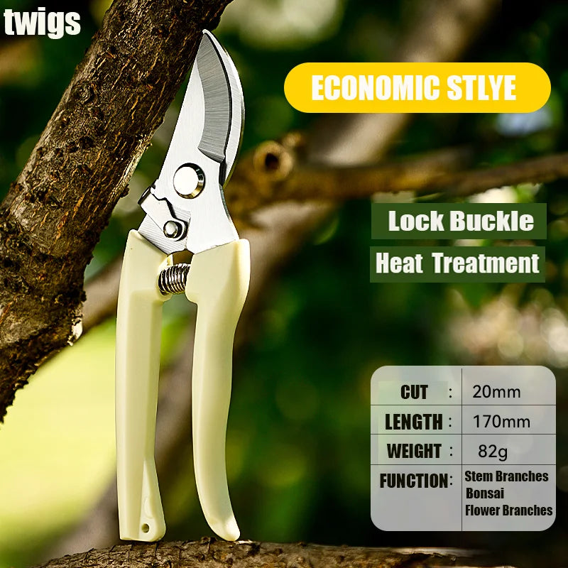 SK5 Steel Garden Hand Pruner – Orchard Tree Trimming Shears