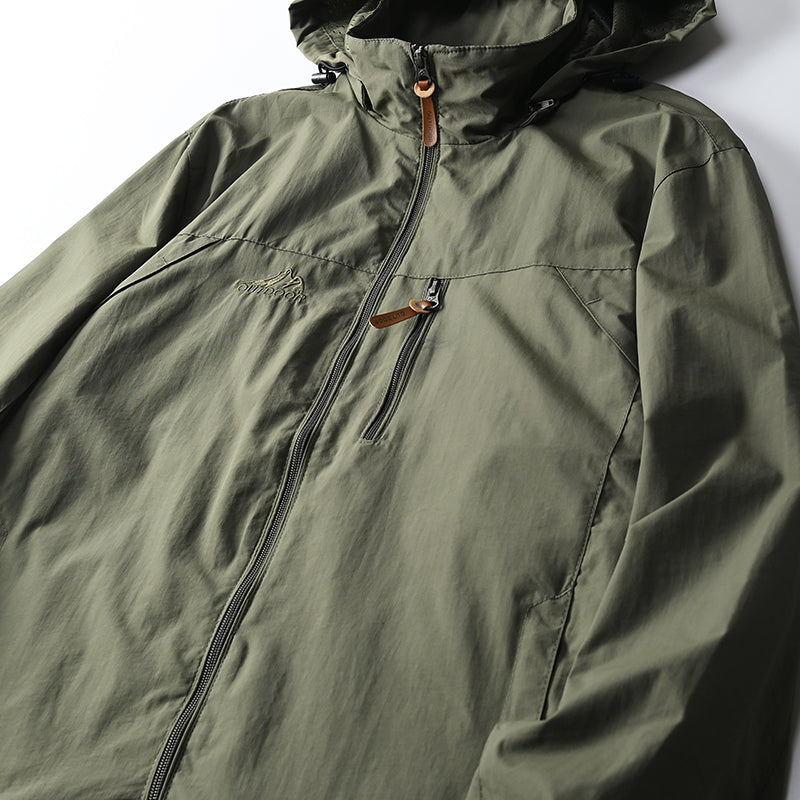 Men’s Tactical Waterproof Windbreaker