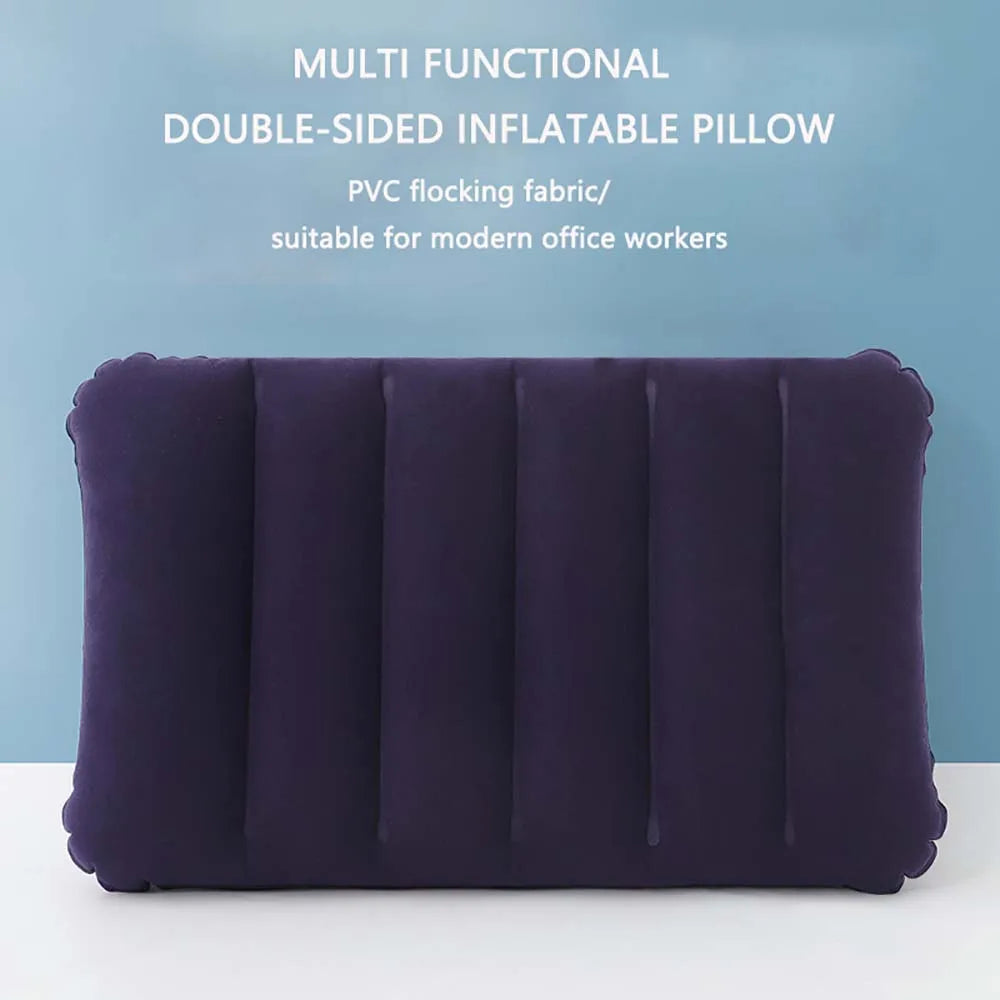 ARKA Inflatable Camping Pillow – Folding Air Cushion for Travel & Outdoor Use