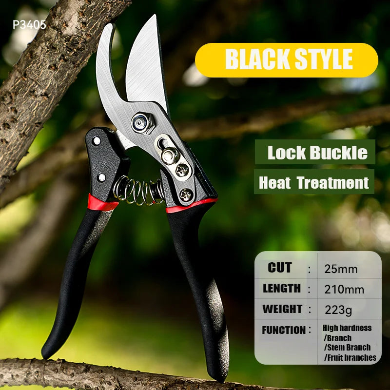 SK5 Steel Garden Hand Pruner – Orchard Tree Trimming Shears