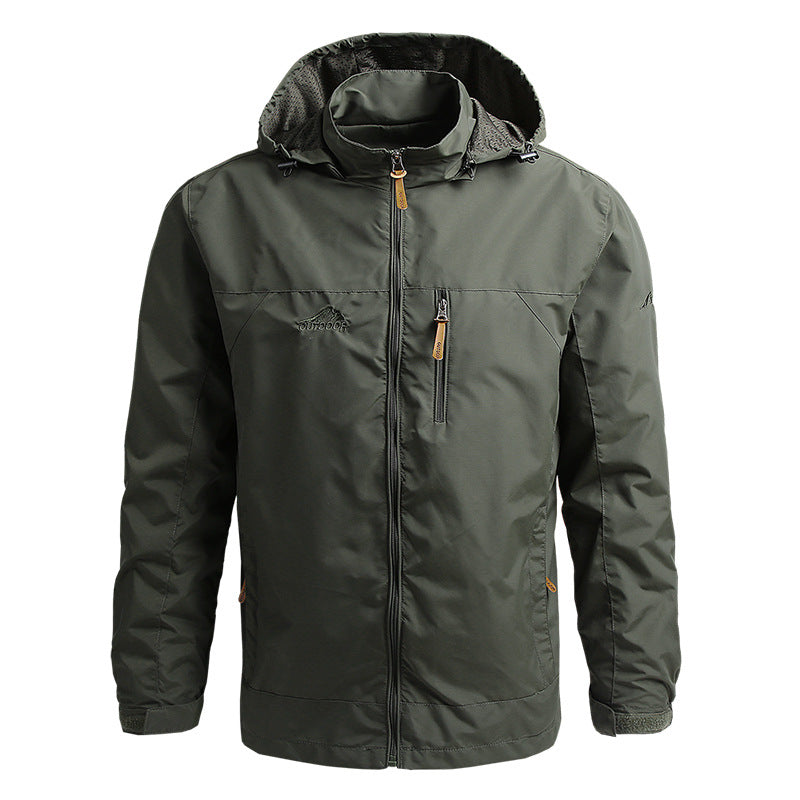 Men’s Tactical Waterproof Windbreaker