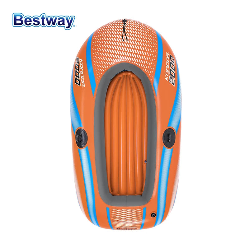 Bestway Inflatable Kayak – 1-3 Person Heavy Duty PVC Rafting Boat