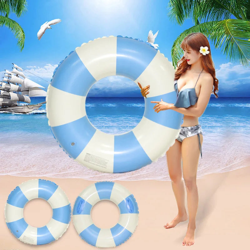 Rooxin Inflatable Pool Float – Swim Ring for Kids & Adults